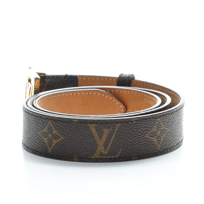Louis Vuitton Monogram LV Frame Belt 90 36 3 of 11