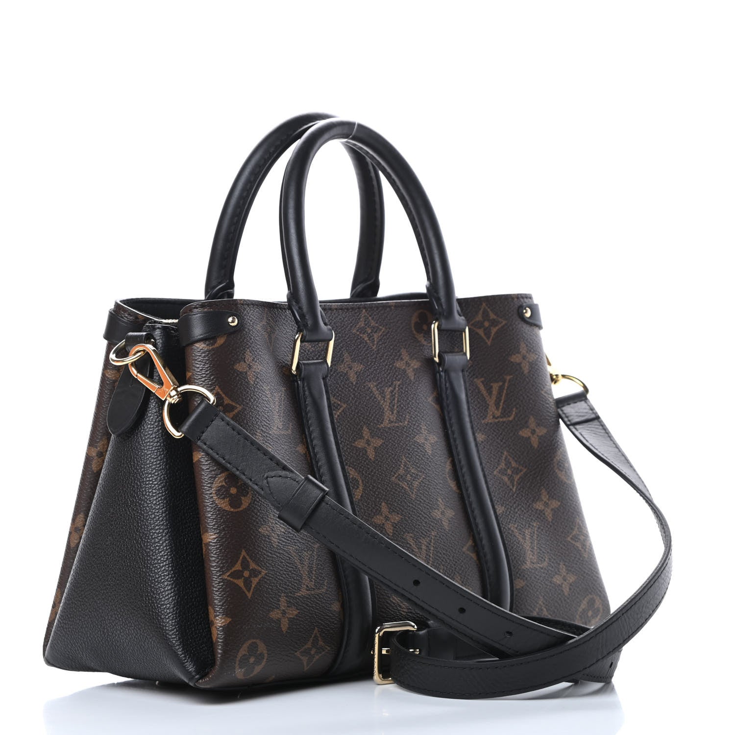 Louis Vuitton Monogram Soufflot BB Black 3 of 14