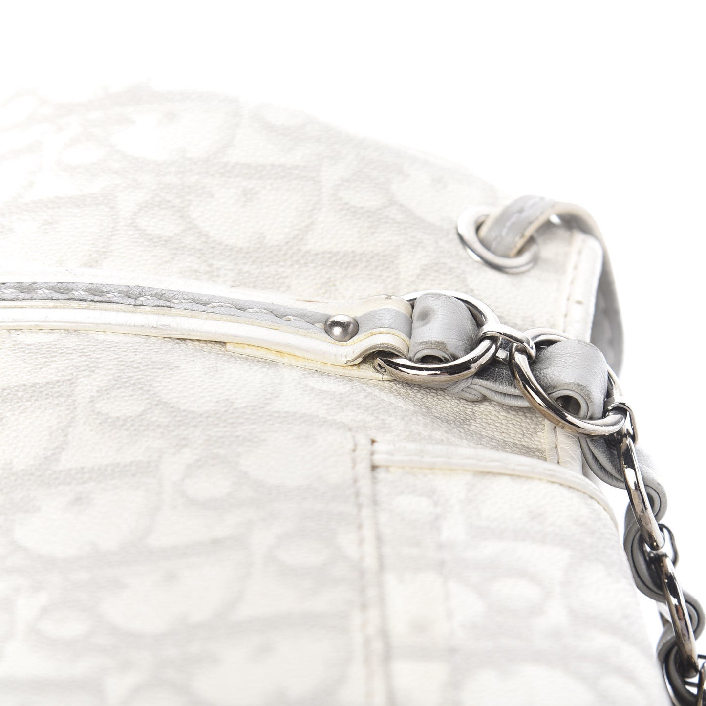 Monogram Romantique Trotter Bag Grey