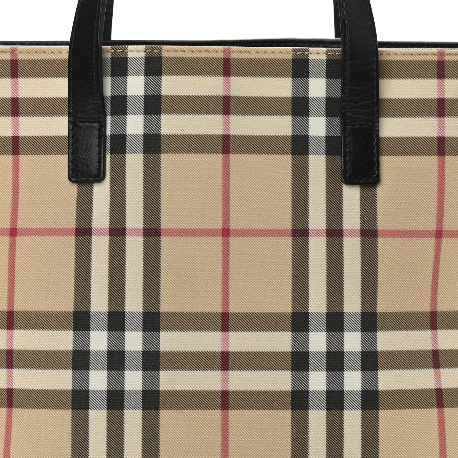 Burberry House Check Medium Tote Black 7 of 11