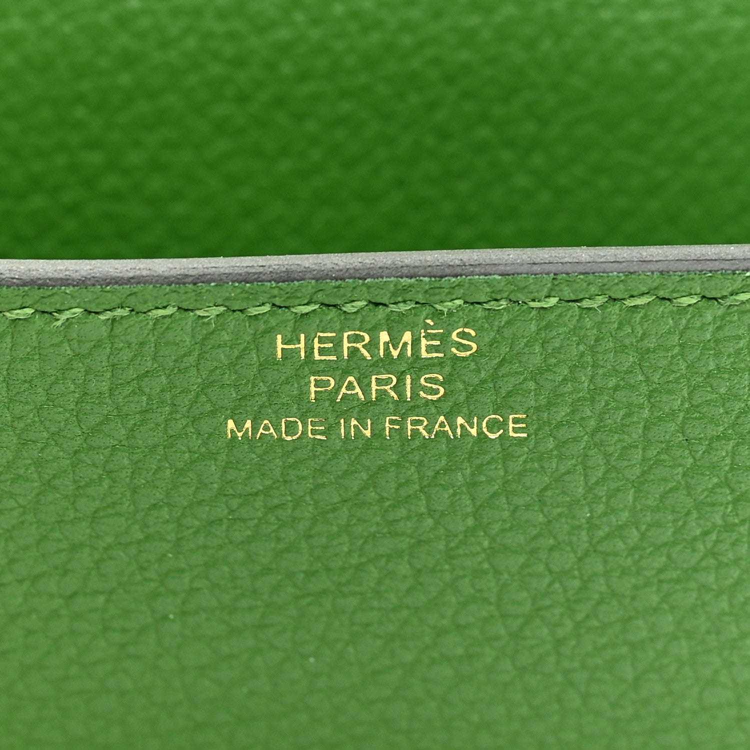 Hermes Evercolor Bi-color Roulis Slim Wallet Vert Yucca Bleu Hydra 7 of 8