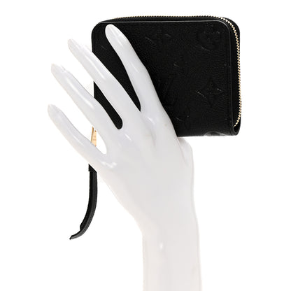 Louis Vuitton Empreinte Zippy Coin Purse Black 2 of 6