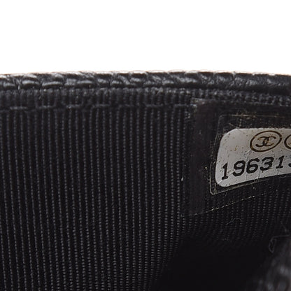 Chanel Caviar Quilted Wallet On Chain WOC Black 7 of 12