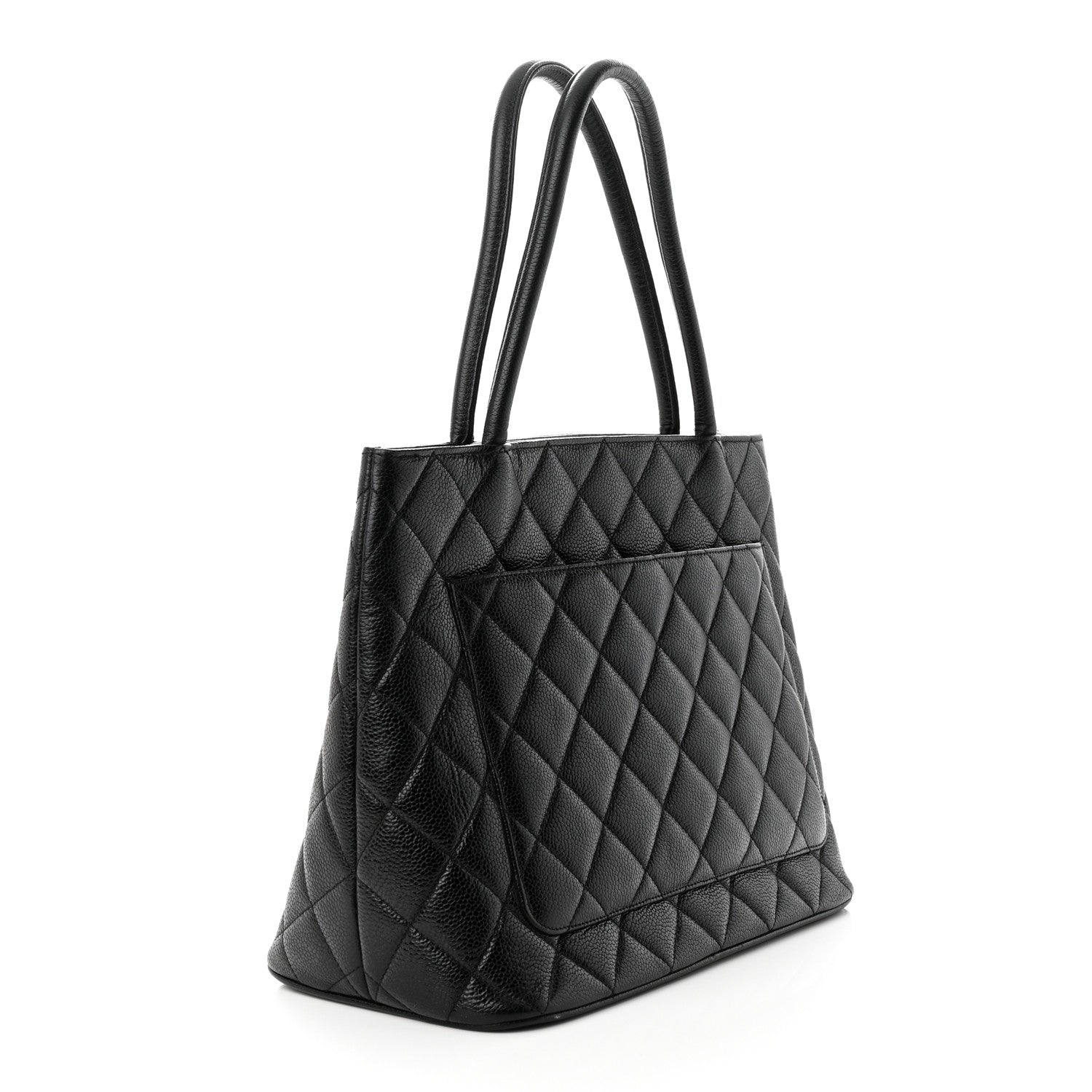 Chanel Caviar Quilted Medallion Tote Black 3 of 10