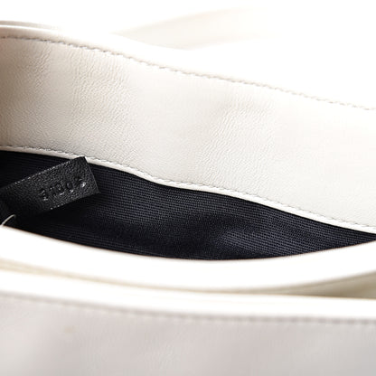 Lanvin Lambskin Studded Mini Sugar Flap Shoulder Bag White 6 of 12