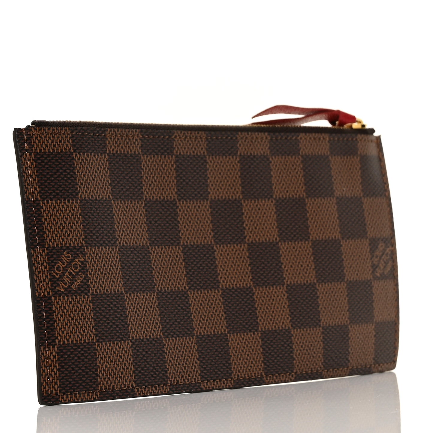 Damier Ebene Felicie Wallet Zippered Insert