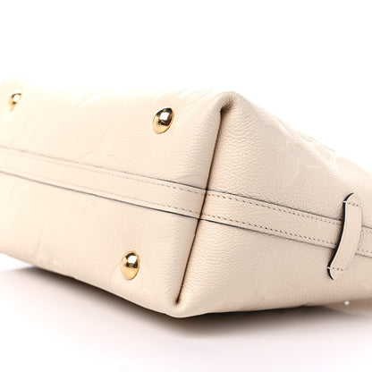 Louis Vuitton Empreinte Carryall PM Cream 9 of 9