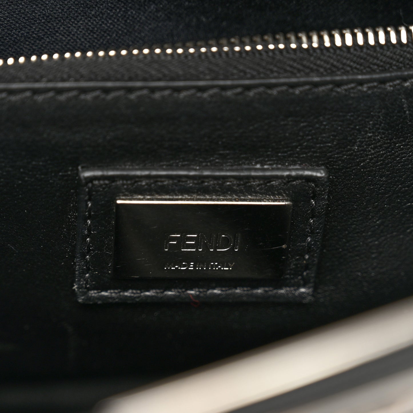 Nappa Rosebud Embroidered Mini Peekaboo Iconic Satchel Black Multicolor