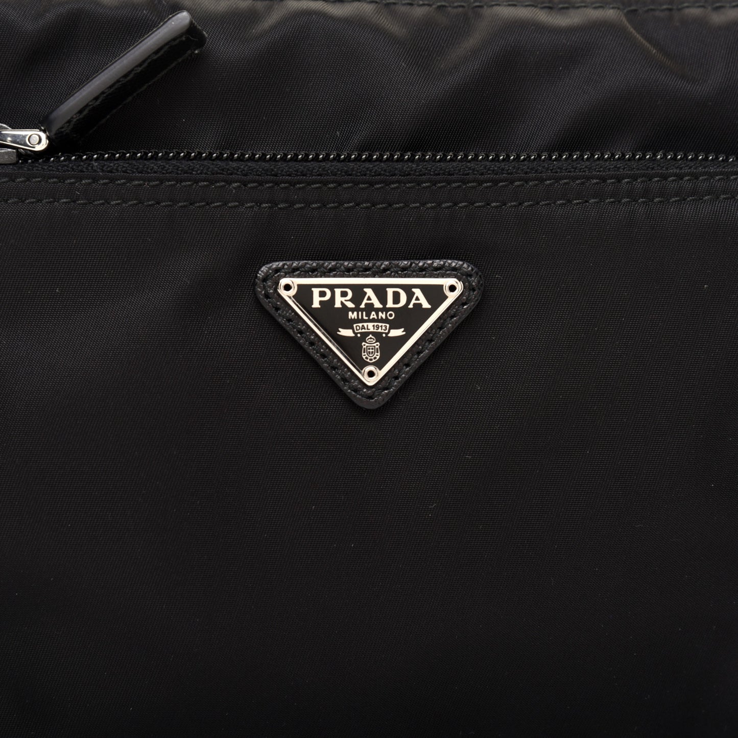 Nylon Vela Cosmetic Pouch Black