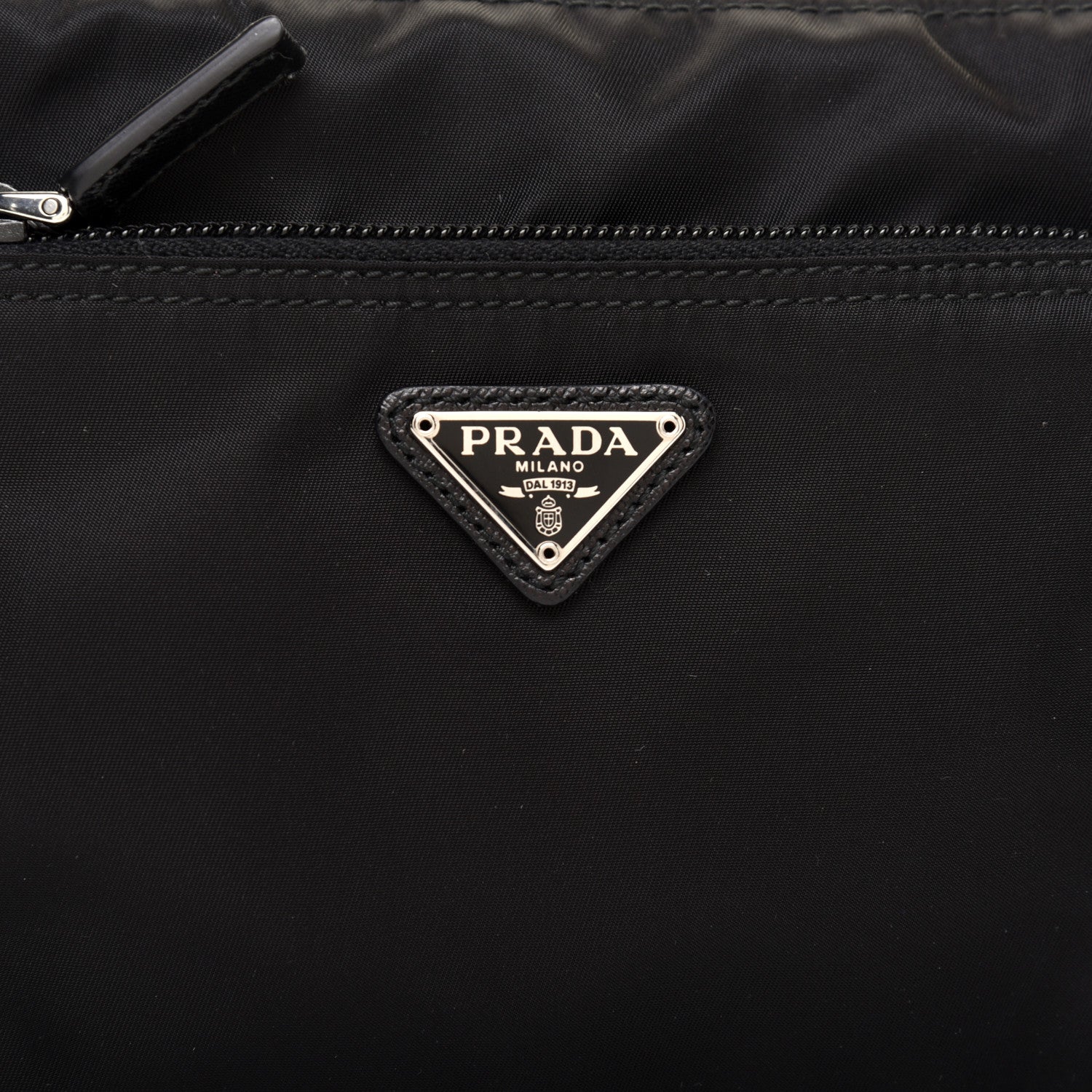 Prada Nylon Vela Cosmetic Pouch Black 10 of 11