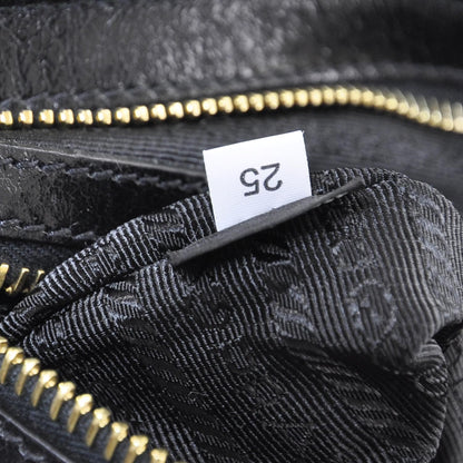 Prada Vitello Shine Tote Nero Black 10 of 10