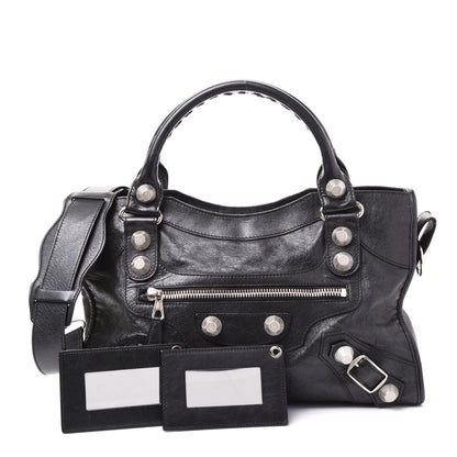 Balenciaga Agneau Giant 21 Silver Hardware City Black 9 of 9