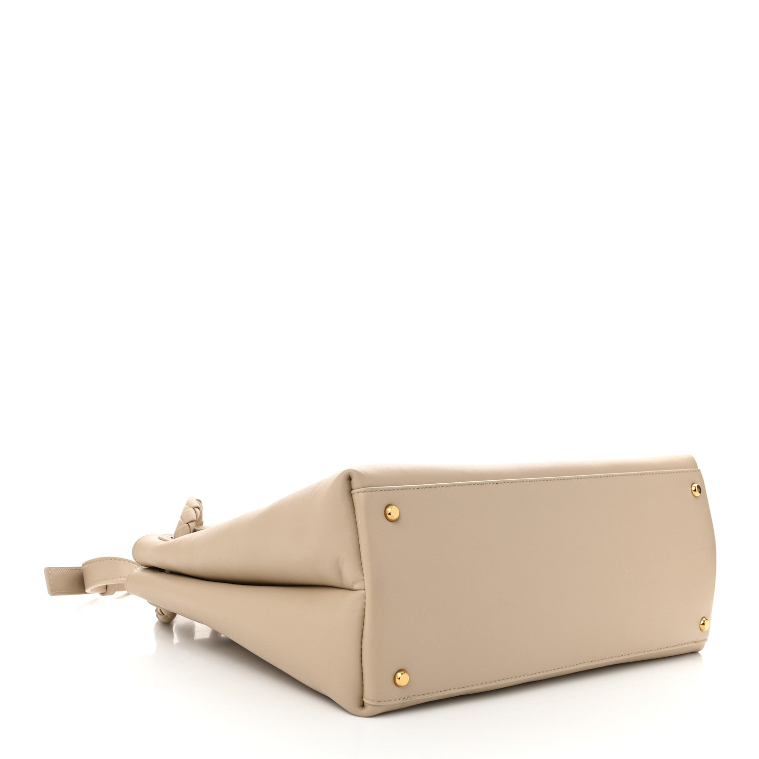 Bottega Veneta Silky Calfskin Medium Ciao Ciao Ecru 4 of 10