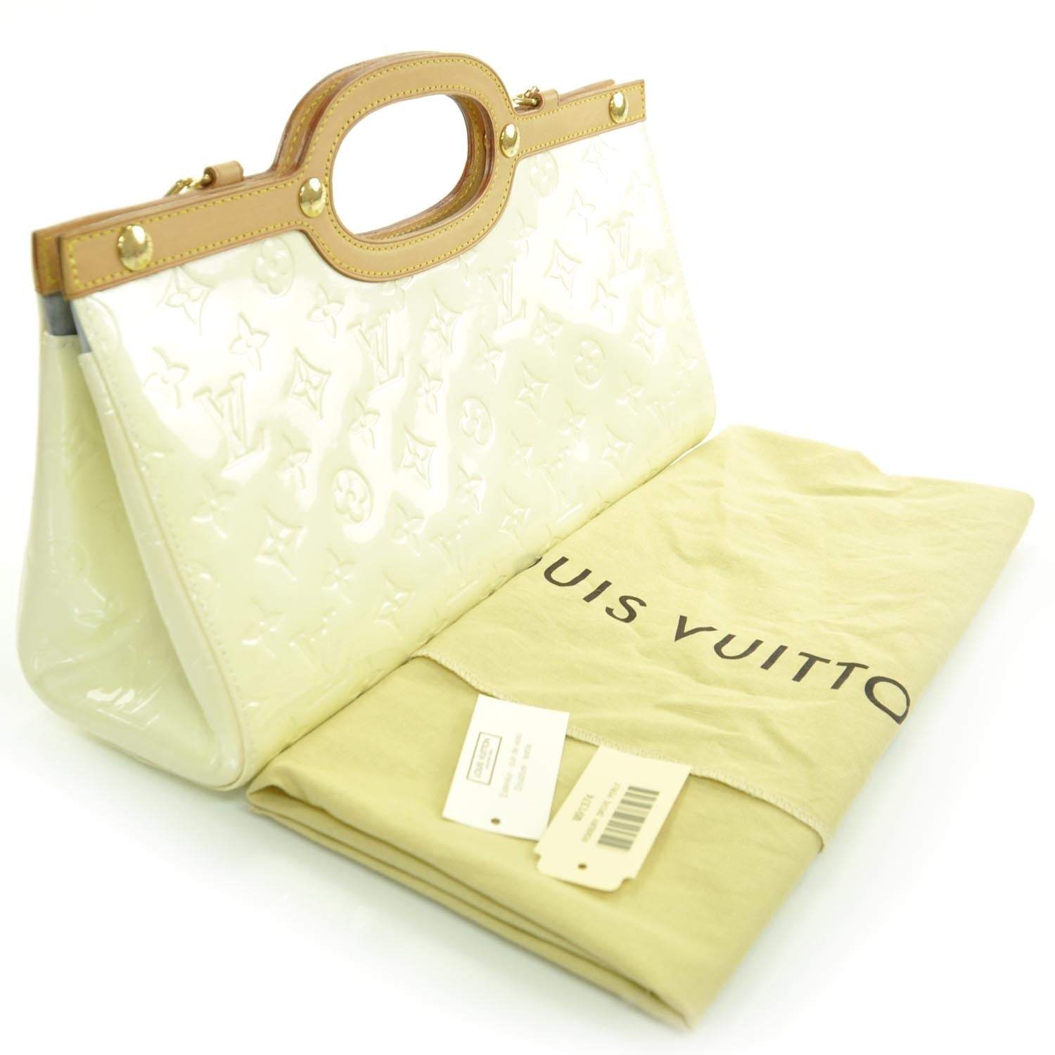 Louis Vuitton Vernis Roxbury Drive Perle 3 of 9