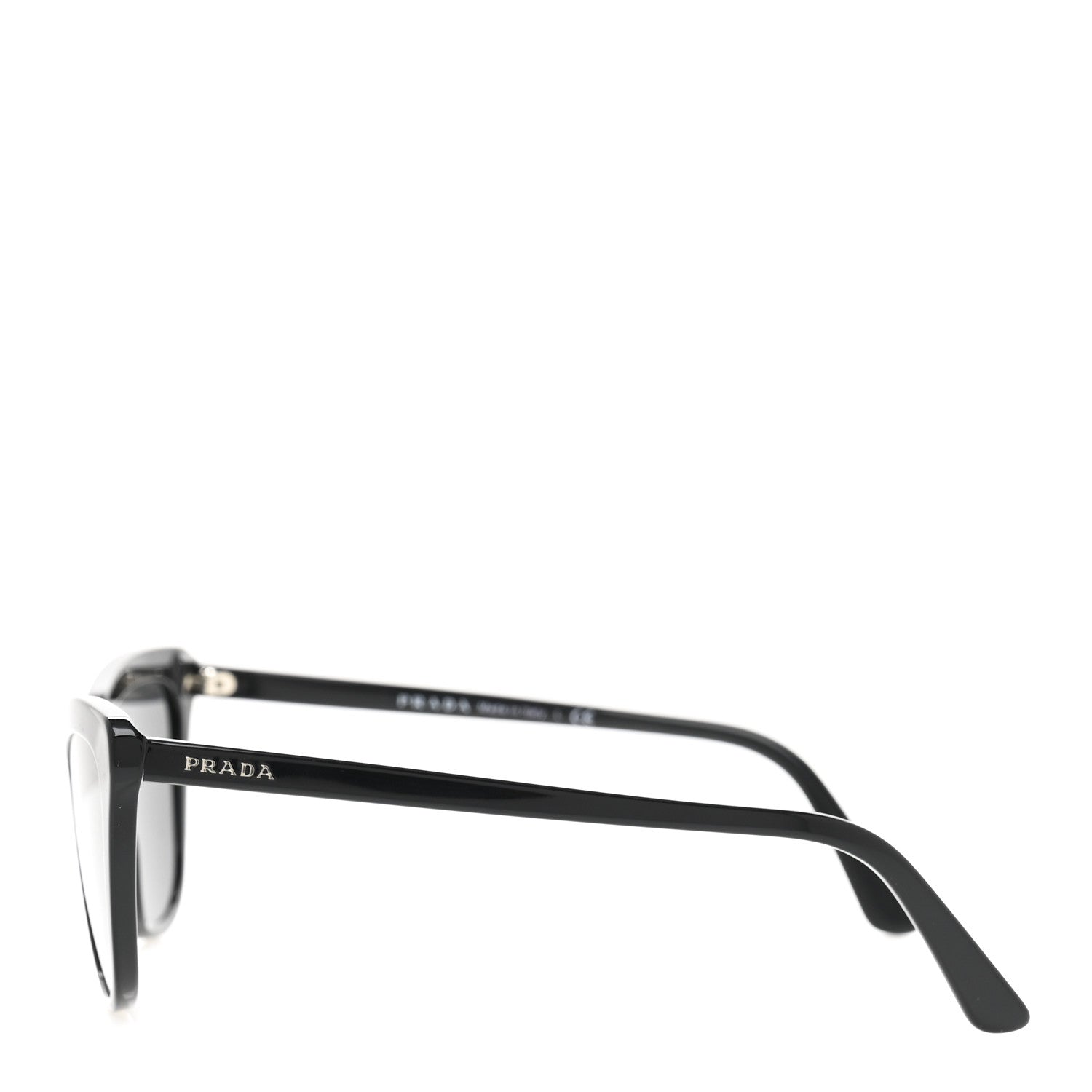 Prada Acetate Cat Eye Sunglasses SPR 01V Black 1744878 – FASHIONPHILE