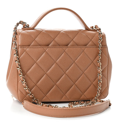 Chanel Caviar Quilted Small Business Affinity Flap Camel 2 of 4
