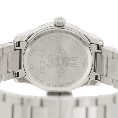 Gucci Stainless Steel Pink Mother of Pearl 27mm G-Timeless Cat Quartz Watch 4 of 4