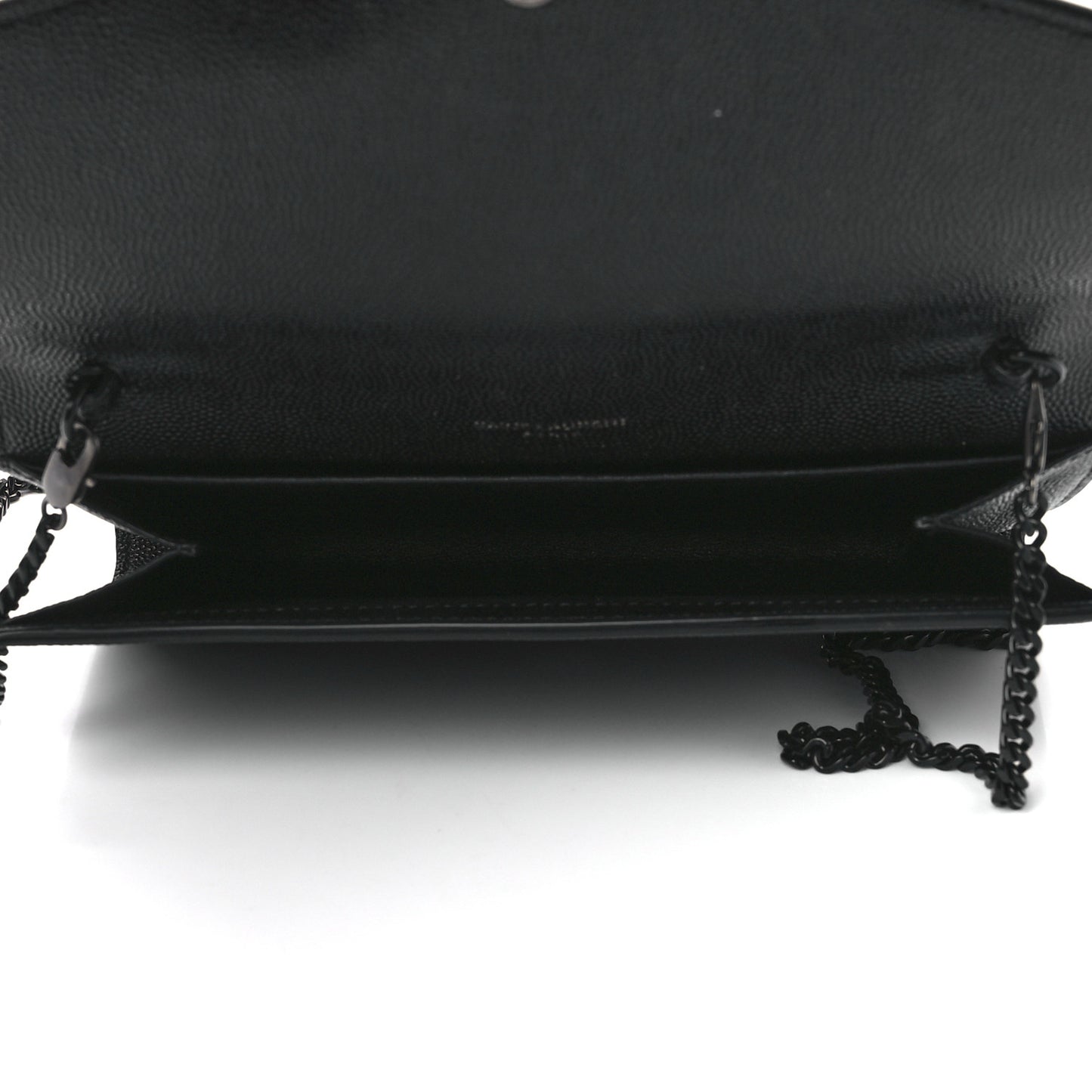 Grain De Poudre Uptown Chain Wallet Black