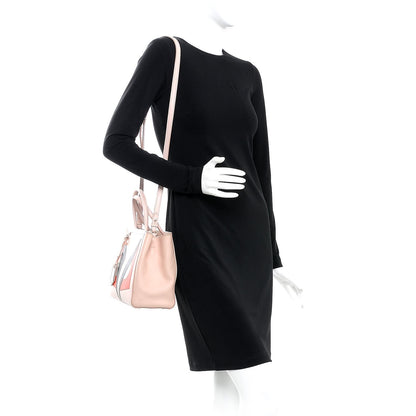 Fendi Vitello Elite Monster Petite 2Jours Tote Rosa Plaster 2 of 9