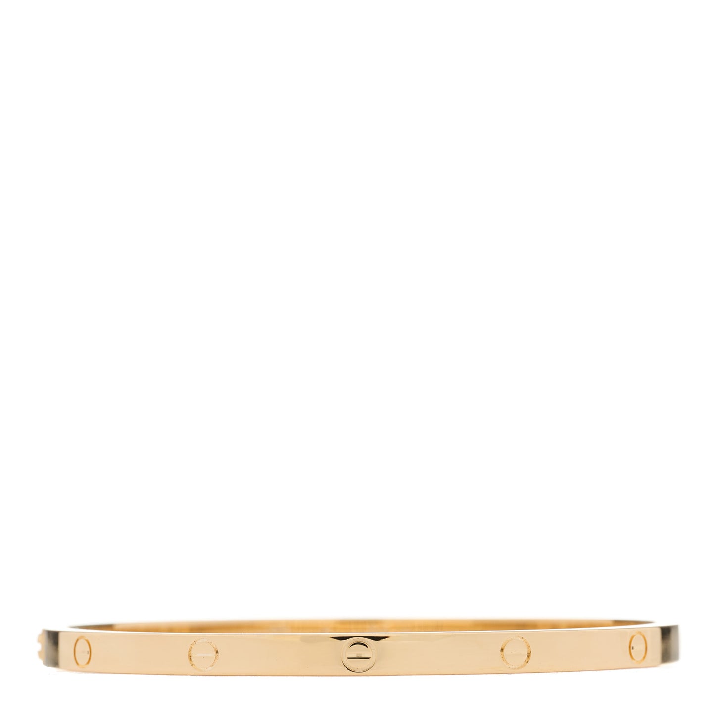 18K Yellow Gold Small LOVE Bracelet 16