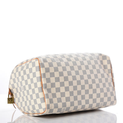 Louis Vuitton Damier Azur Speedy 30 3 of 10