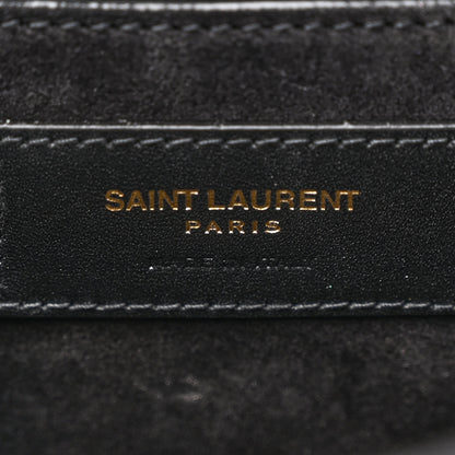 Saint Laurent Calfskin Small Classic Monogram Kate Tassel Satchel Black 6 of 11