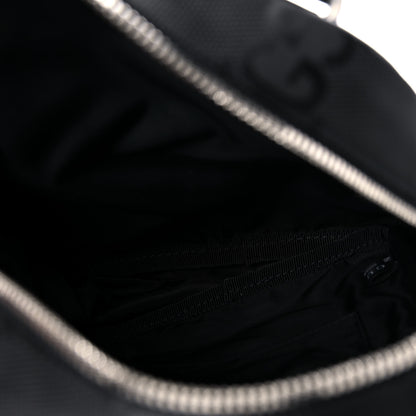 Gucci Econyl Nylon Monogram Off The Grid Shoulder Bag Crop Black 6 of 9