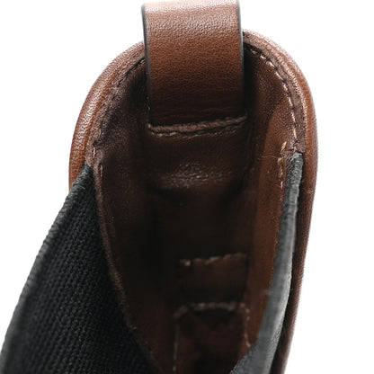 Chanel Calfskin Patent Cap Toe Quilted Short Boots 38.5 Brown Black 10 of 17
