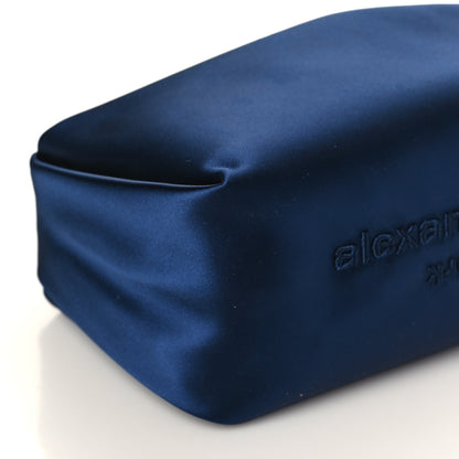 Alexander Wang Satin Mini Scrunchie Bag Night Sky 6 of 8