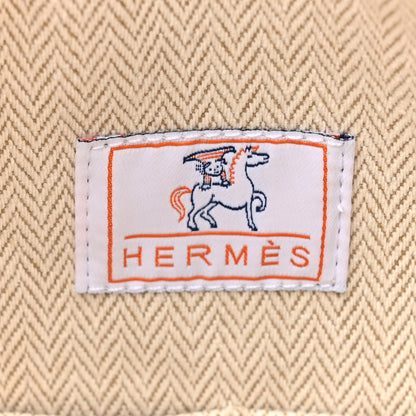 Hermes Canvas Large Bride-A-Brac Cabriole Case Terracotta 6 of 10