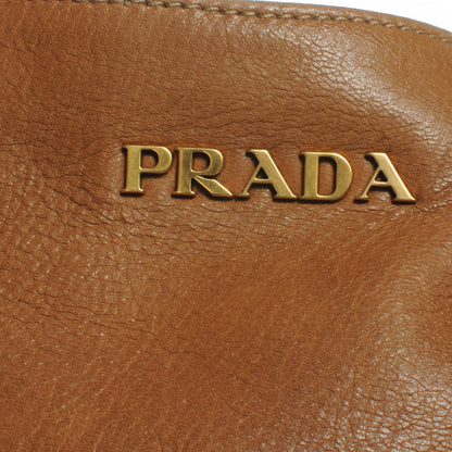 Prada Cervo Shine Hobo Nocciolo 6 of 8