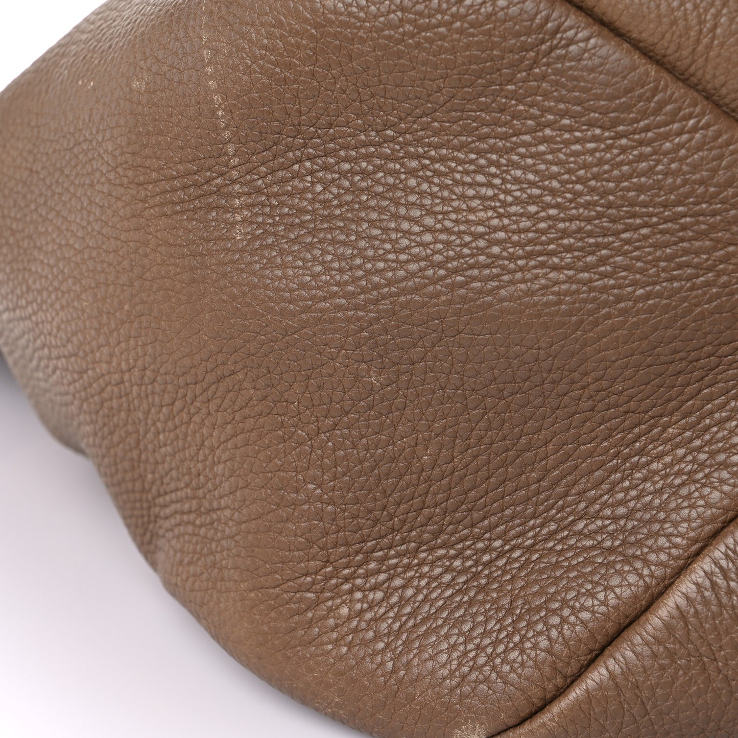 Calfskin Greenwich Medium Shoulder Bag Brown