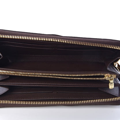 Louis Vuitton Damier Ebene Zippy Wallet 7 of 8