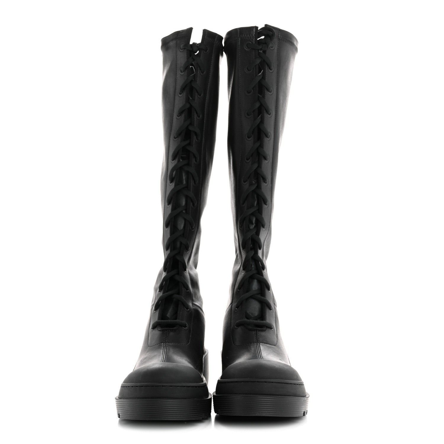 Christian Dior Nappa Stretch Dior Arcade High Boots 36 Black 2 of 9