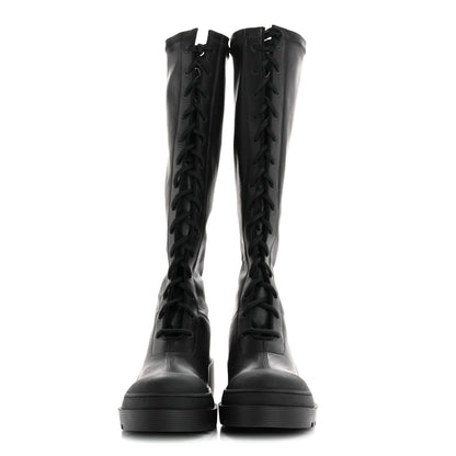 Christian Dior Nappa Stretch Dior Arcade High Boots 36 Black 2 of 9