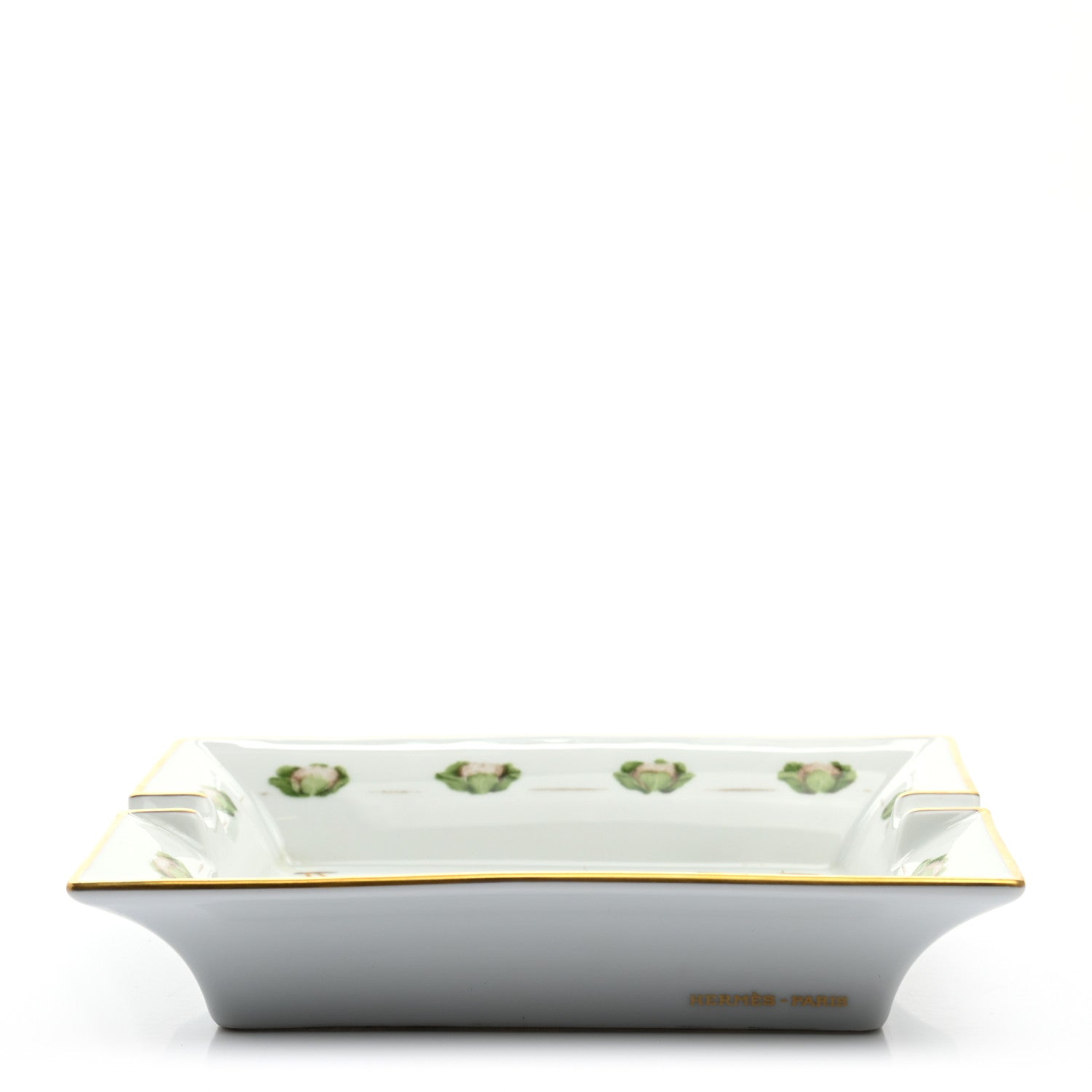 Hermes Porcelain Gardening Goods Ashtray 4 of 11