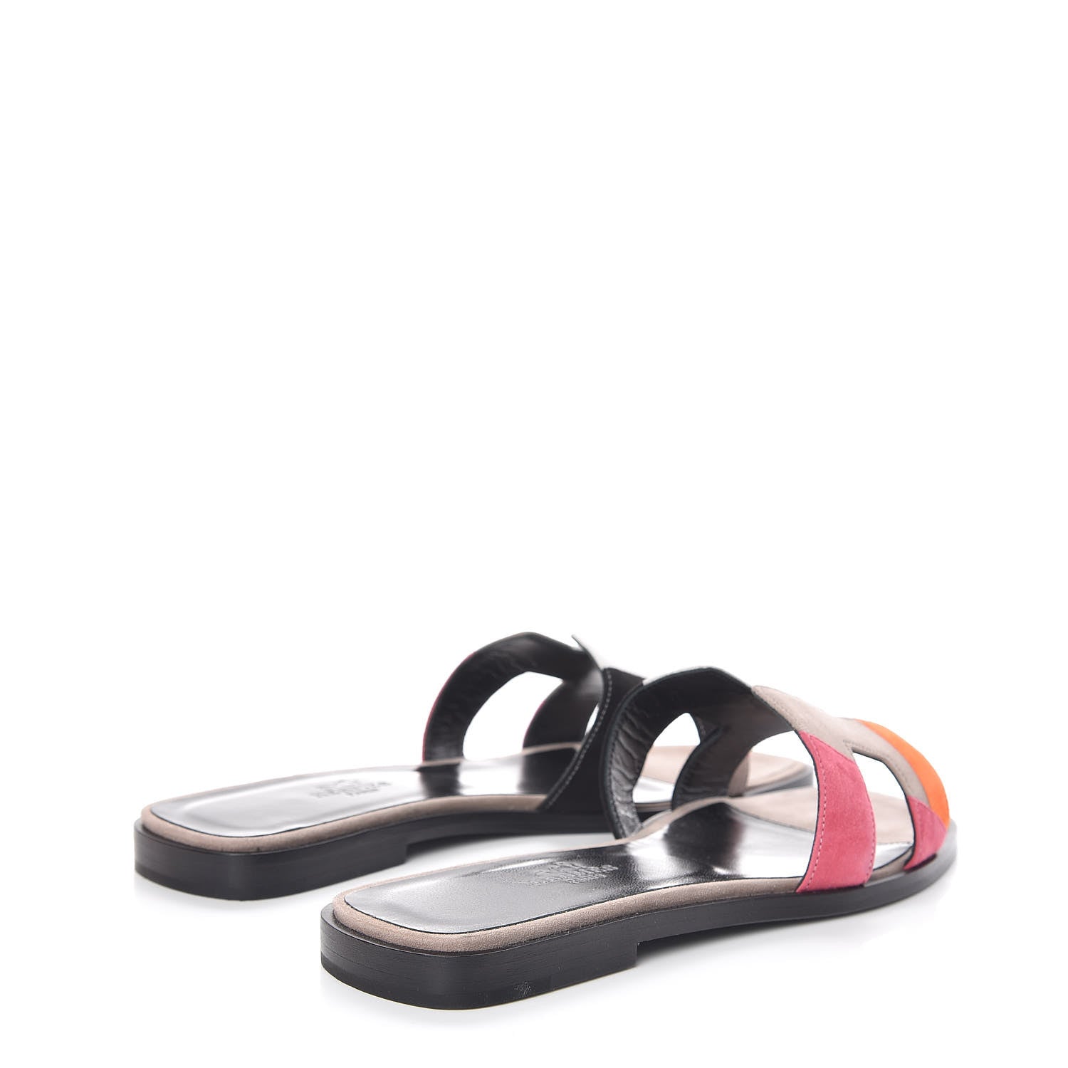 Hermes Suede Goatskin Oran Sandals 36 4 of 9