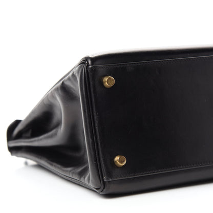 Hermes Box Kelly Retourne 32 Black 6 of 11