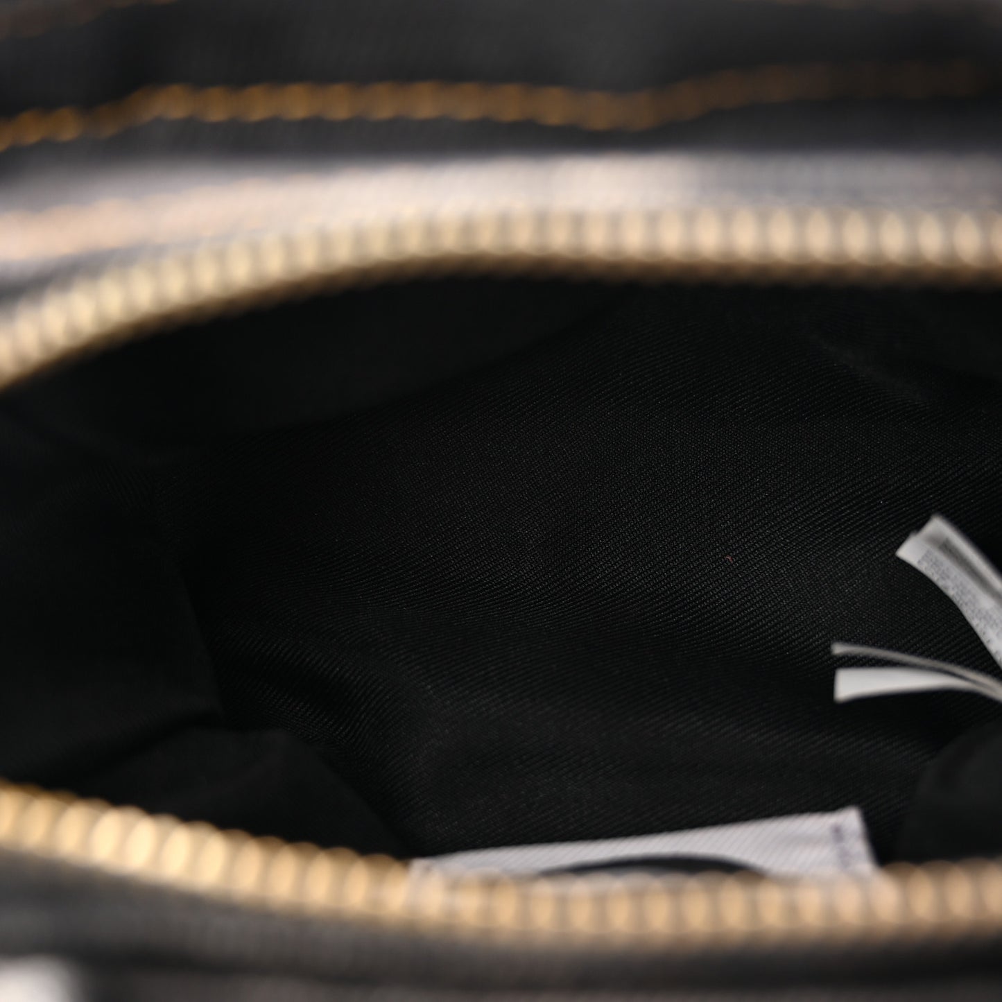 Denim Small Shopping Bag Black
