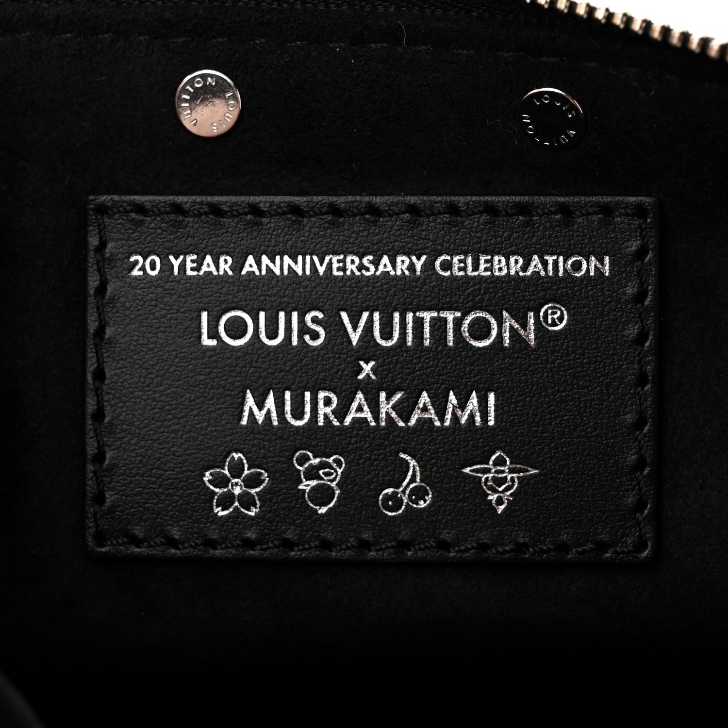 Louis Vuitton LV X TM Monogram Multicolor Pochette Accessories Black 6 of 10