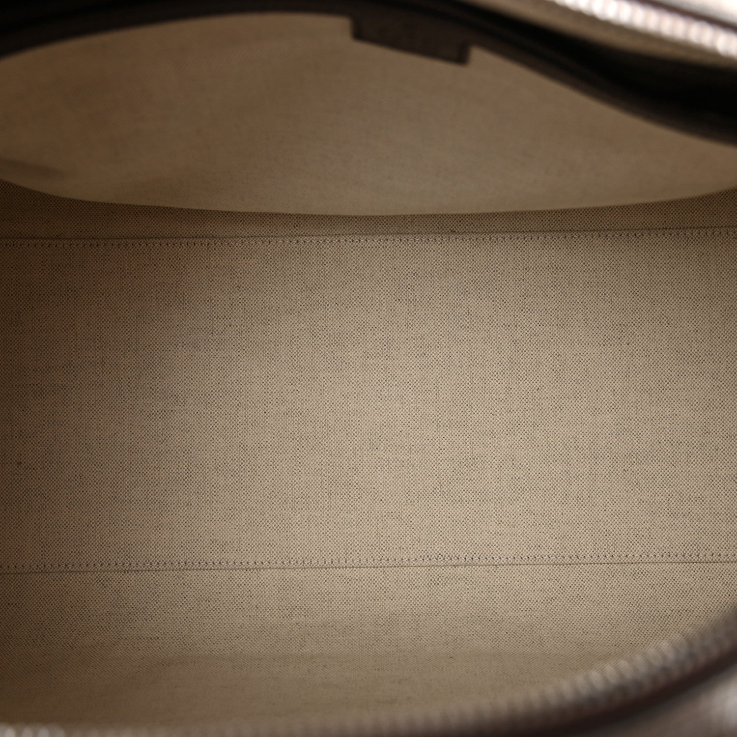 Gucci GG Supreme Monogram Textured Dollar Calfskin Web Medium Savoy Duffle Bag Beige Ebony New Acero 4 of 11