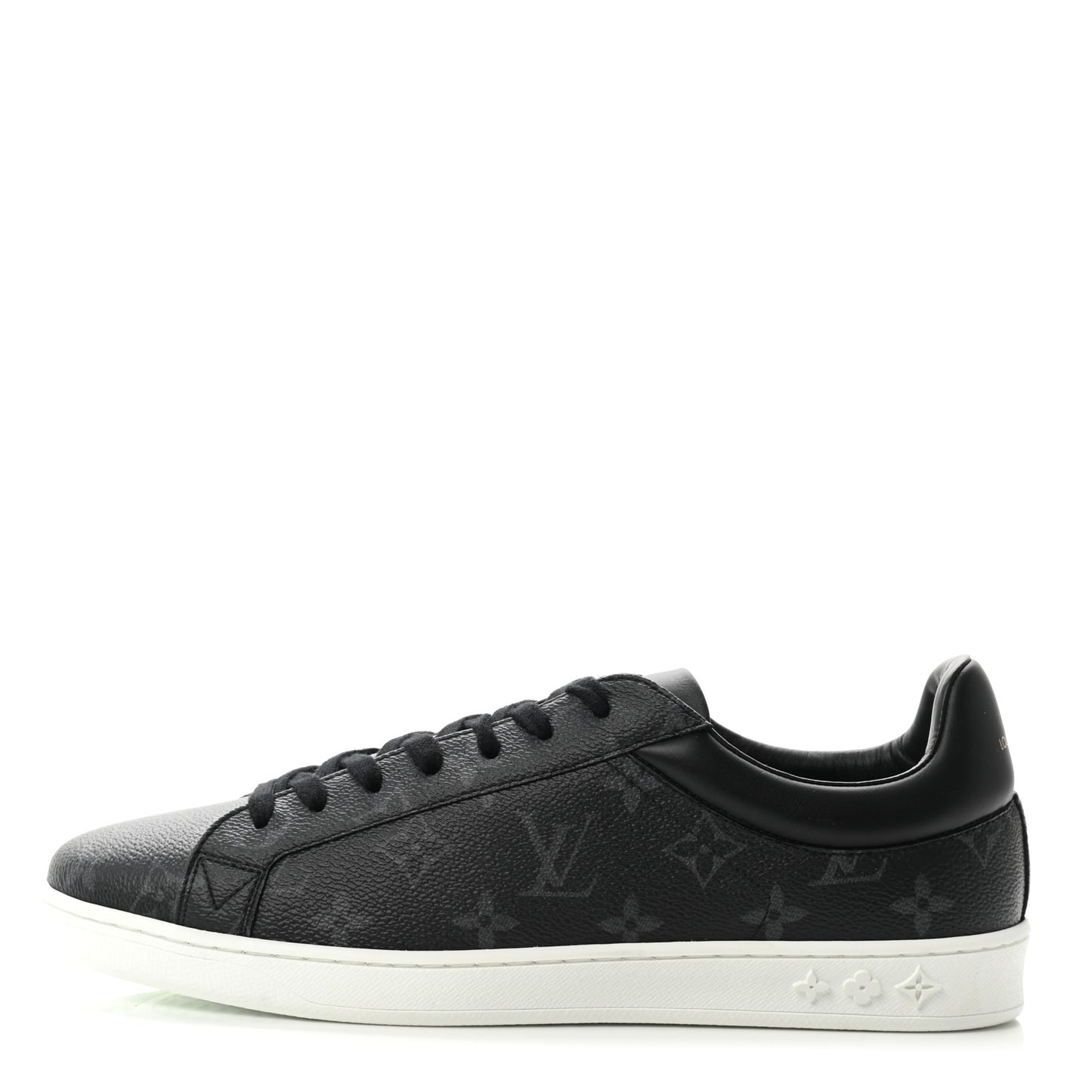 Calfskin Monogram Eclipse Luxembourg Sneakers 8 Black
