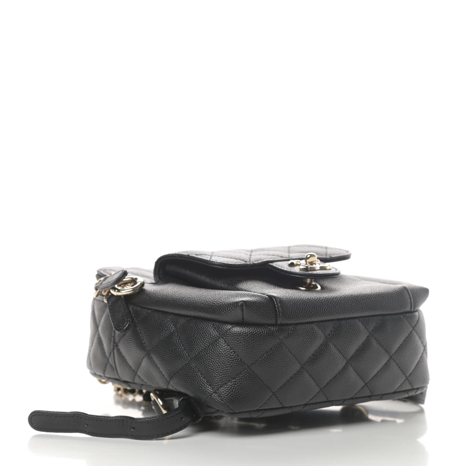 Chanel Caviar Quilted Small CC Day Backpack Black 4 of 11