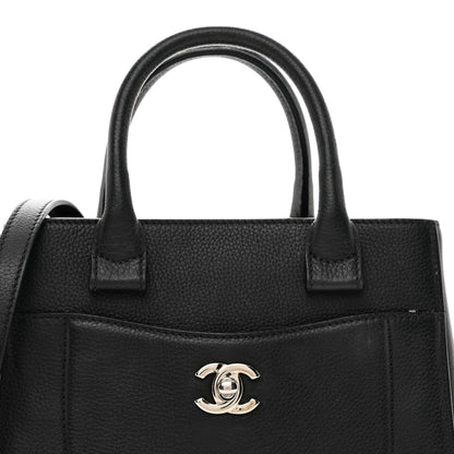 Chanel Grained Calfskin Mini Neo Executive Shopper Tote Black 5 of 13