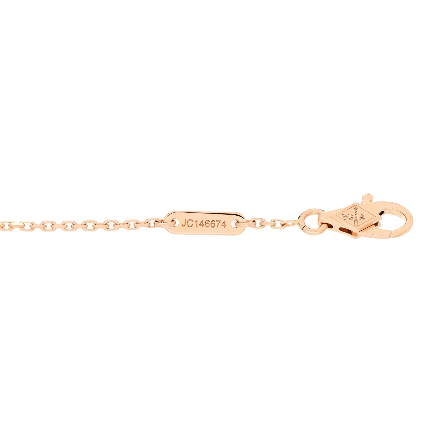Van Cleef & Arpels 18K Rose Gold Sweet Alhambra Bracelet 4 of 5