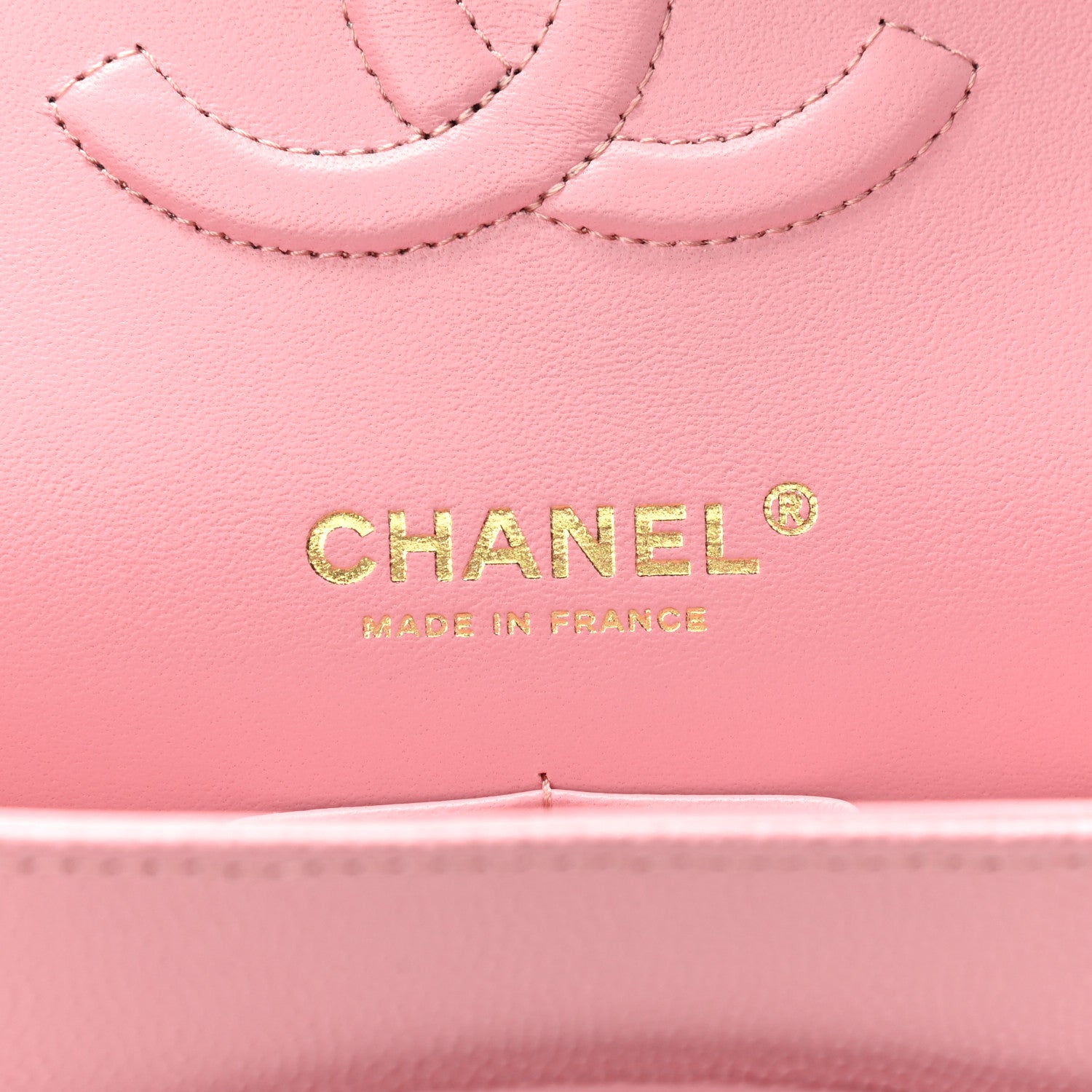 Chanel Caviar Quilted Medium Double Flap Pink 6 of 11