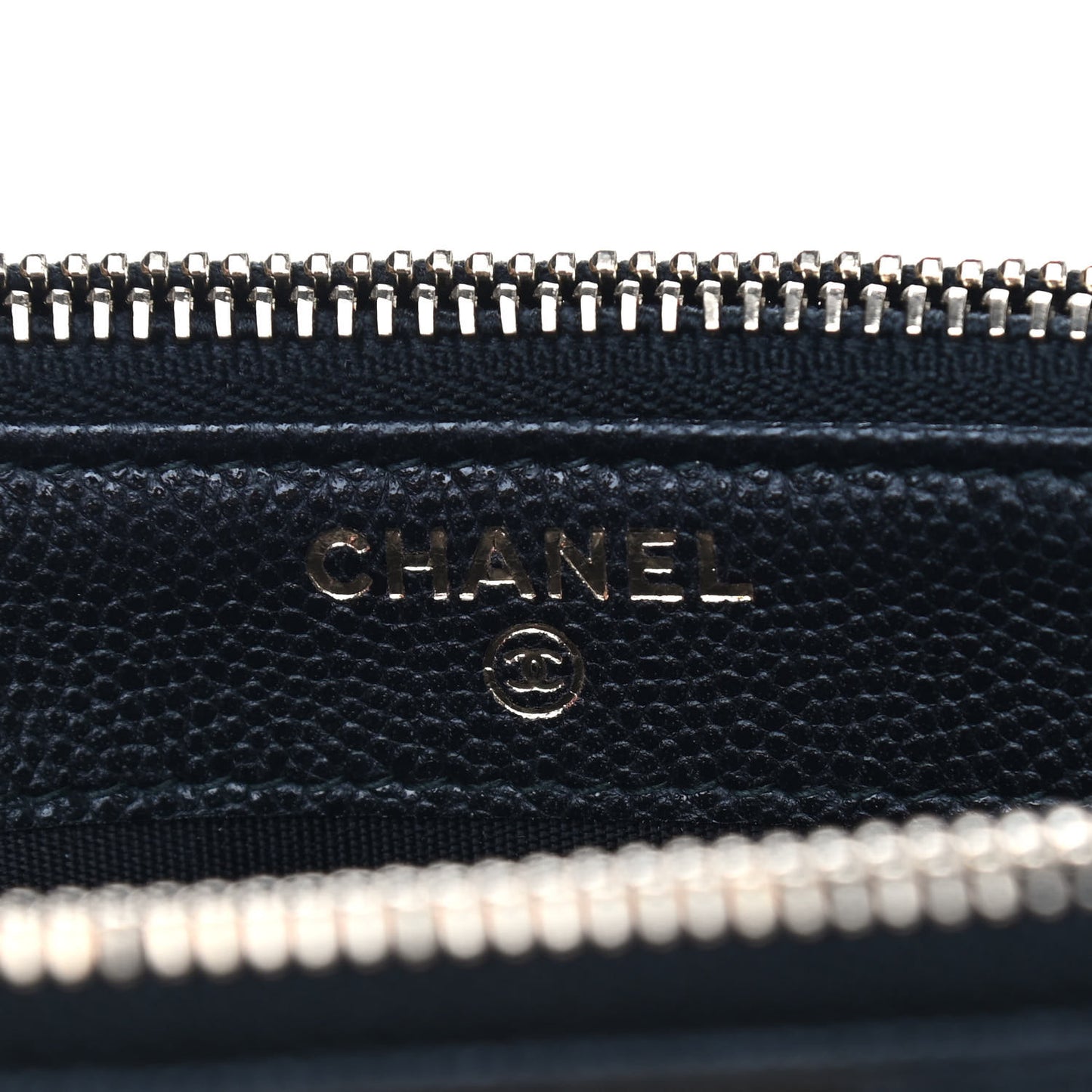 Caviar Quilted Small Boy Clutch With Chain Black