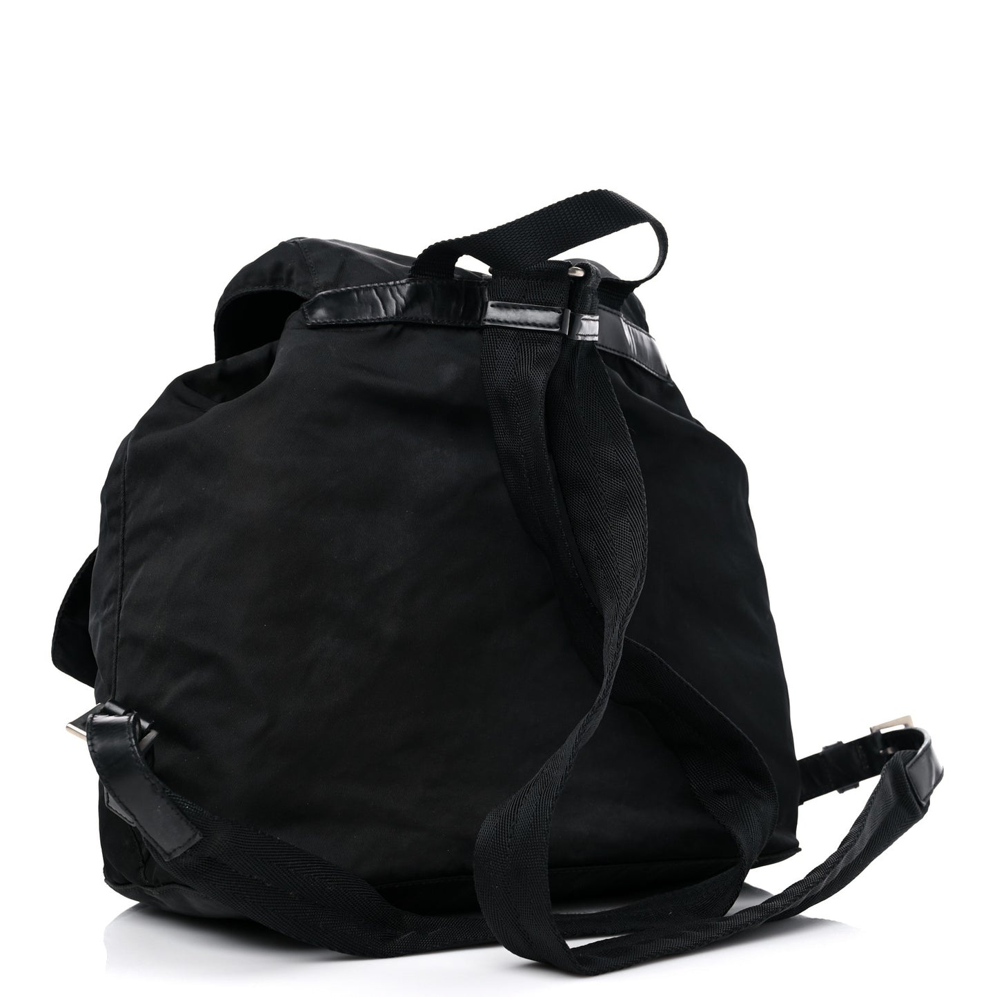 Nylon Vela Medium Backpack Black