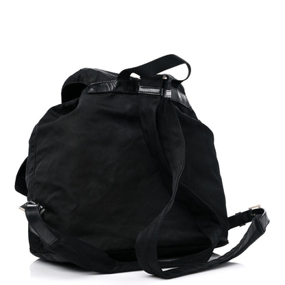 Prada Nylon Vela Medium Backpack Black 3 of 14