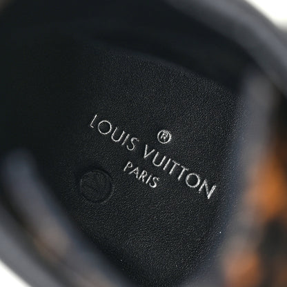 Louis Vuitton Suede Calfskin Monogram Laureate Platform Desert Boots 35.5 Black 9 of 9